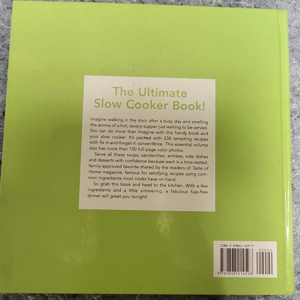 Taste of Home's Slow Cooker‎ Favorites Cookbook